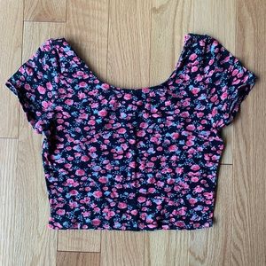Rose Crop Top